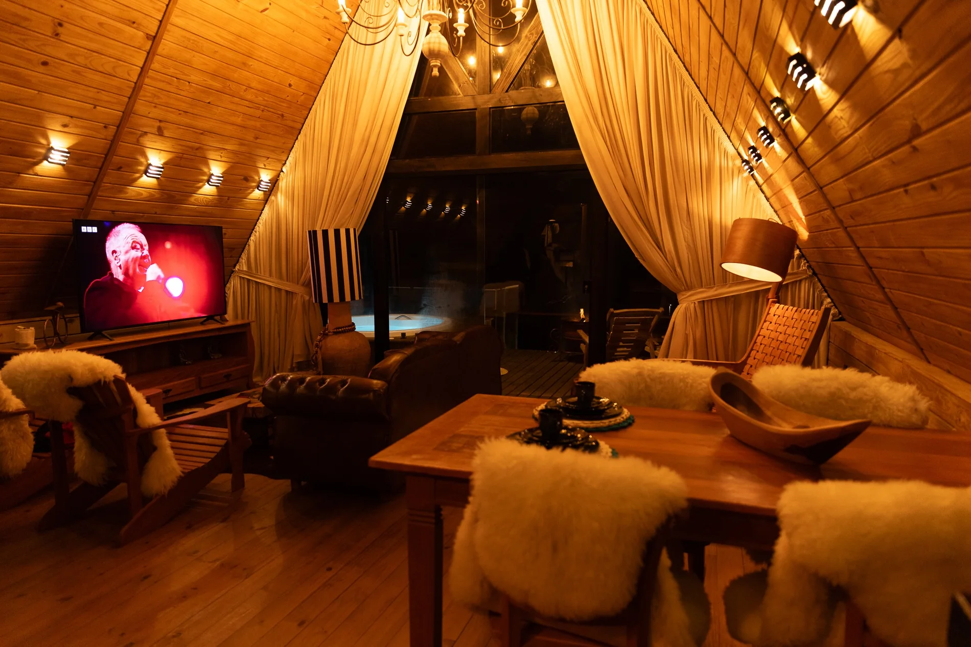 Sala da Cabana Alpina I